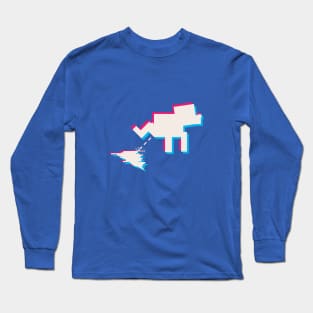 Pixeling Dog Long Sleeve T-Shirt